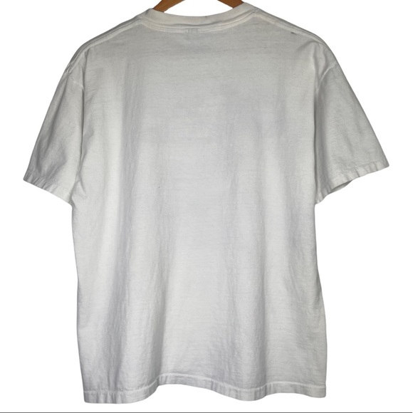 Roy Rogers 1995 Oneita Boys Large White Short Sleeve Tee Shirt - Picture 10 of 10